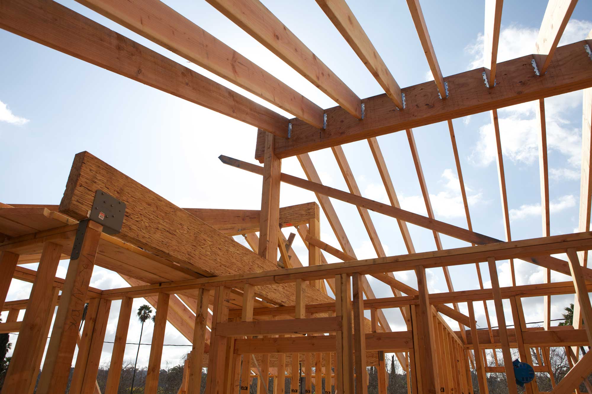 Wood House Framing